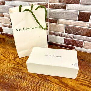 Van Cleef & Arpels box and bag